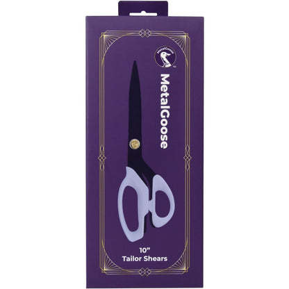 Metal Goose Scissors 10" Tailor Shears (Black or Rose Gold) MGOMGTSL01 MGOMGTSL02