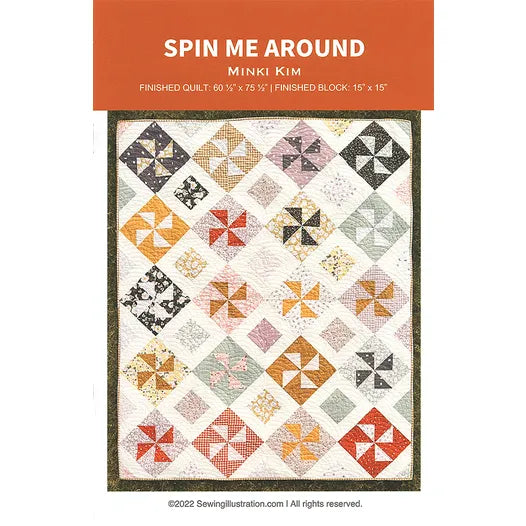 Spin Me Around Minki Kim Quilt Pattern