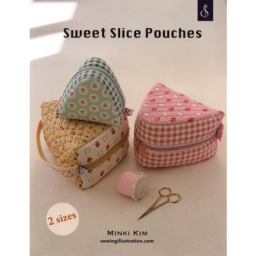 Minki Kim Sweet Slice Pouches Pattern # SI-BP25
