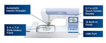 Brother PE900 Sewing and Embroidery Machine with 5 X 7 Hoop and WLAN – A1  Reno Vacuum & Sewing