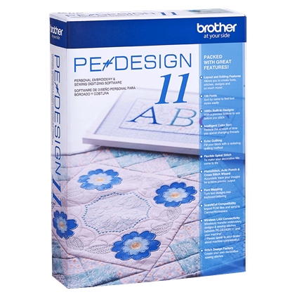 Brother PE Design 11 #PEDESIGN11 Sewing and embroidery software