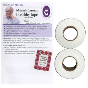 Marti's Choice Fusible Tape 1" Two Rolls