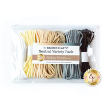 Load image into Gallery viewer, Shabby Fabric Elastic 8 Packs 1/6&quot; Banded (Various Colors)