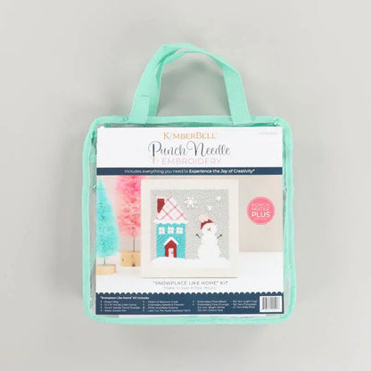 Kimberbell Snowplace Like Home – Punch Needle Plus Kit KPNK1005