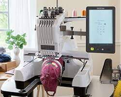 Brother Entrepreneur PR680W 6-Needle Embroidery Machine (Model PR680W)