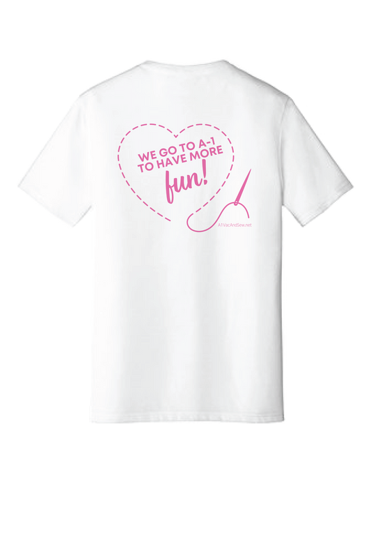 New! A-1 Vacuum and Sewing T-Shirts