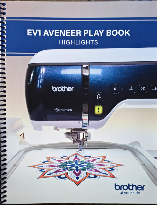 Brother SAEV1BOOK Aveneer Playbook  THIS IS A SPECIAL ORDER