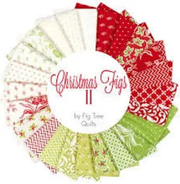 Moda Christmas Figs II Fat Quarter Bundle 20312AB