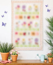 Load image into Gallery viewer, Free Zoom Class July 11, 2025 10:30am-12:30pm- Kimberbell Mystery Wallflower Quilt Digital Dealer July  Block