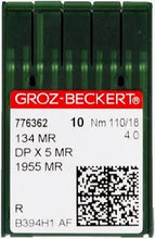 Load image into Gallery viewer, GROZ-BECKERT INDUSTRIAL NEEDLE 10 PACK 100/16 or 110/18