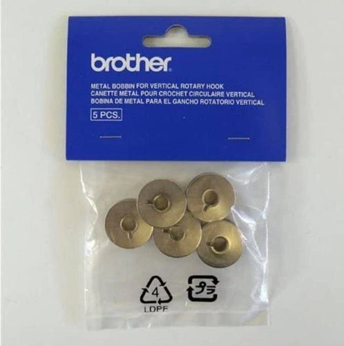 Brother Metal Bobbins 5 Pcs SA159