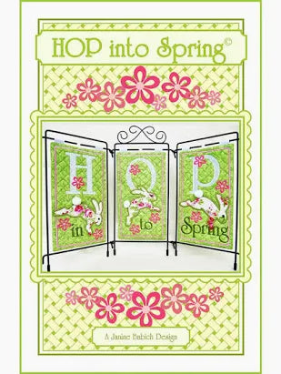 FREE Youtube Sew Along with Karen Bohl- Janine Babich Hop Into Spring Large Table Topper - March 25th, 2026 10:30am - 1:30pm
