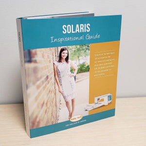 Babylock Solaris Inspiration Guide Book STWB-BLSA