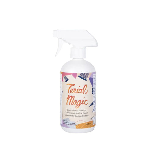 Terial Magic TM11004, Spray Liquid Fabric Stabilizer with Spray Nozzle, 16 oz