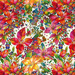 Janine Babich Welcome Friends CHRISTMAS FABRIC KIT IN TWO COLORWAYS OPTIONS with Optional THREAD.  Use the Drop down window to make your selection READY TO SHIP  OCTOBER 16th