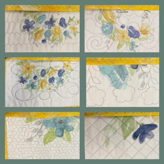 PRERECORDED CLASS: Placemats Quilted 6 ways!