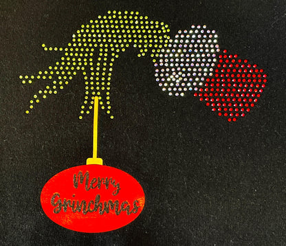 Scan N Cut Club: CLASS KIT FOR Merry Grinchmas Rhinestone and HTV Sweatshirt class