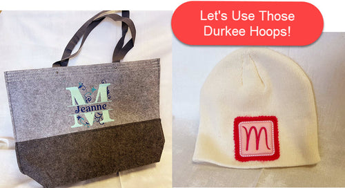 Multi-Needle Mastery: Let's Use Those Durkee Hoops! (12/13/23 10:30-2:30pm PST)