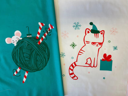 Fabric Kit for Pillow with zipper and piping class