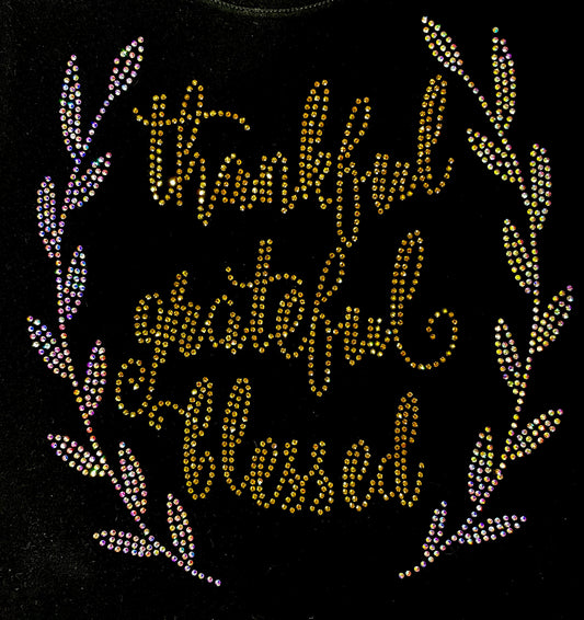 🦃  Sweatshirts for the Scan N Cut Club: Thanksgiving Rhinestone Project