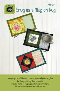 Free Holiday Sew Along Series: Snug as a Mug in a Rug Class Kit with or without pattern (12/8/23 10:30-12:30pm PST)