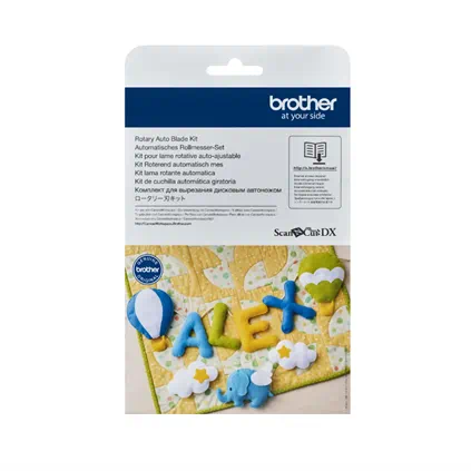 Brother CADXRBKIT1 Rotary Auto Blade Kit + 63 Design Activation Card Auto blade and Holder