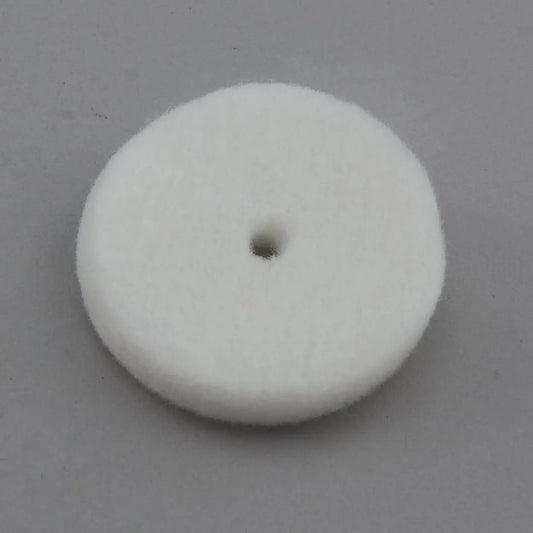 White Spool Pin Felt