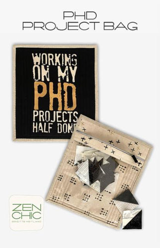 PHD Project Bag Sewing Pattern Zen Chic #ZC-PHBP