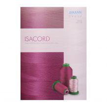 Isacord 391 Color Real Thread Chart #CC-ISACORD Color Card