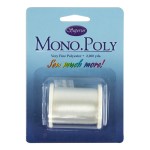Superior Monopoly Mono Poly Thread Spools and Bobbins Clear Smoke