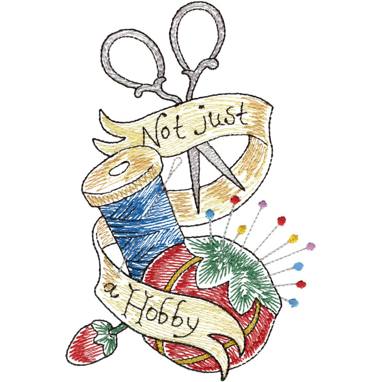 OESD Viva Le Craft Embroidery Design