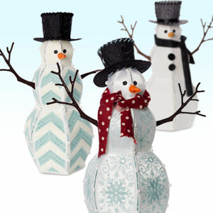 OESD Freestanding Snowmen Collection No 12599