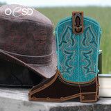 Load image into Gallery viewer, OESD Freestanding Cowboy Boots 12875