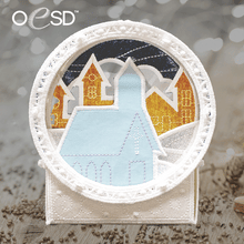 Load image into Gallery viewer, OESD Freestanding Shadow Box Ornaments 12908