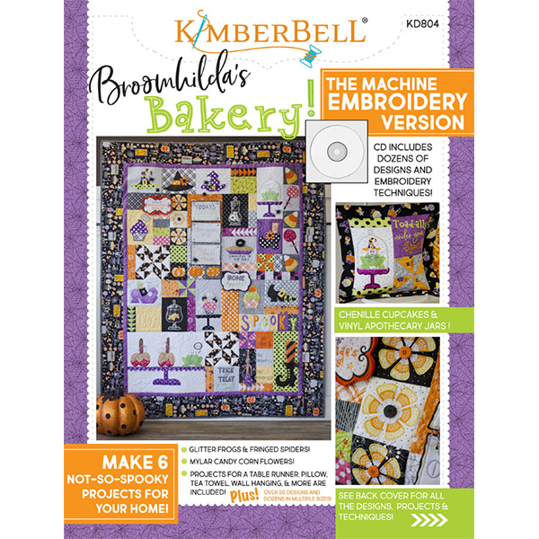 Kimberbell Broomhilda's Bakery The Machine Embroidery Version KD804