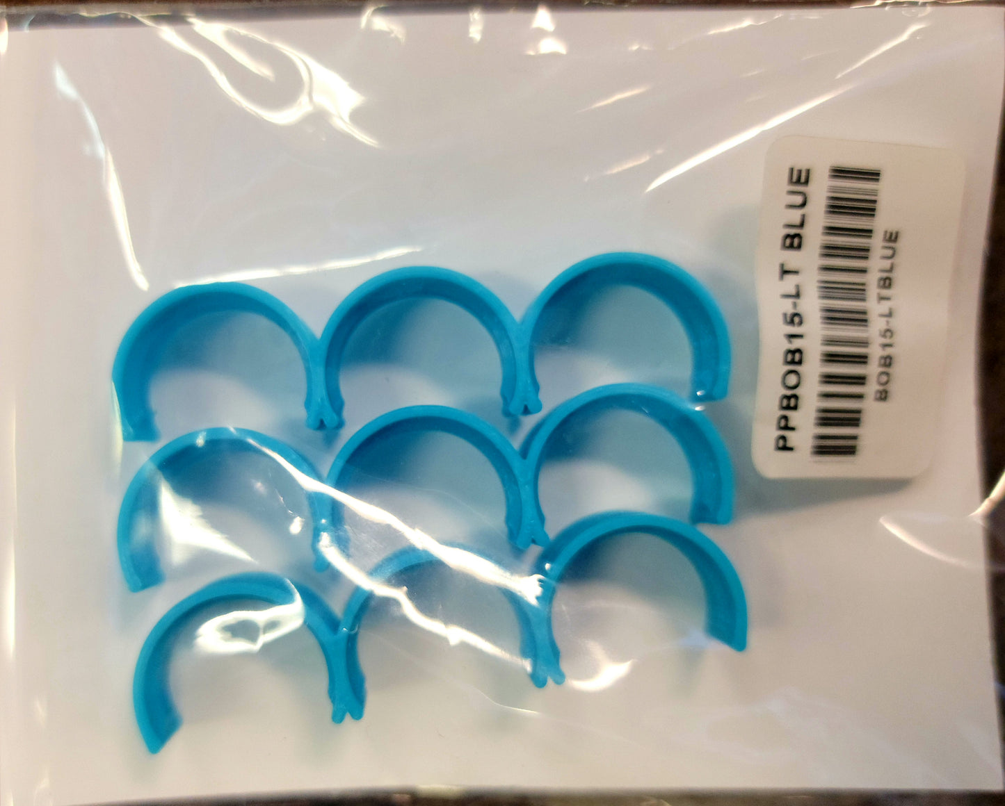 PurpleHobbies LLC Bobbin Clips for Class 15 Bobbins in WHITE or BLACK