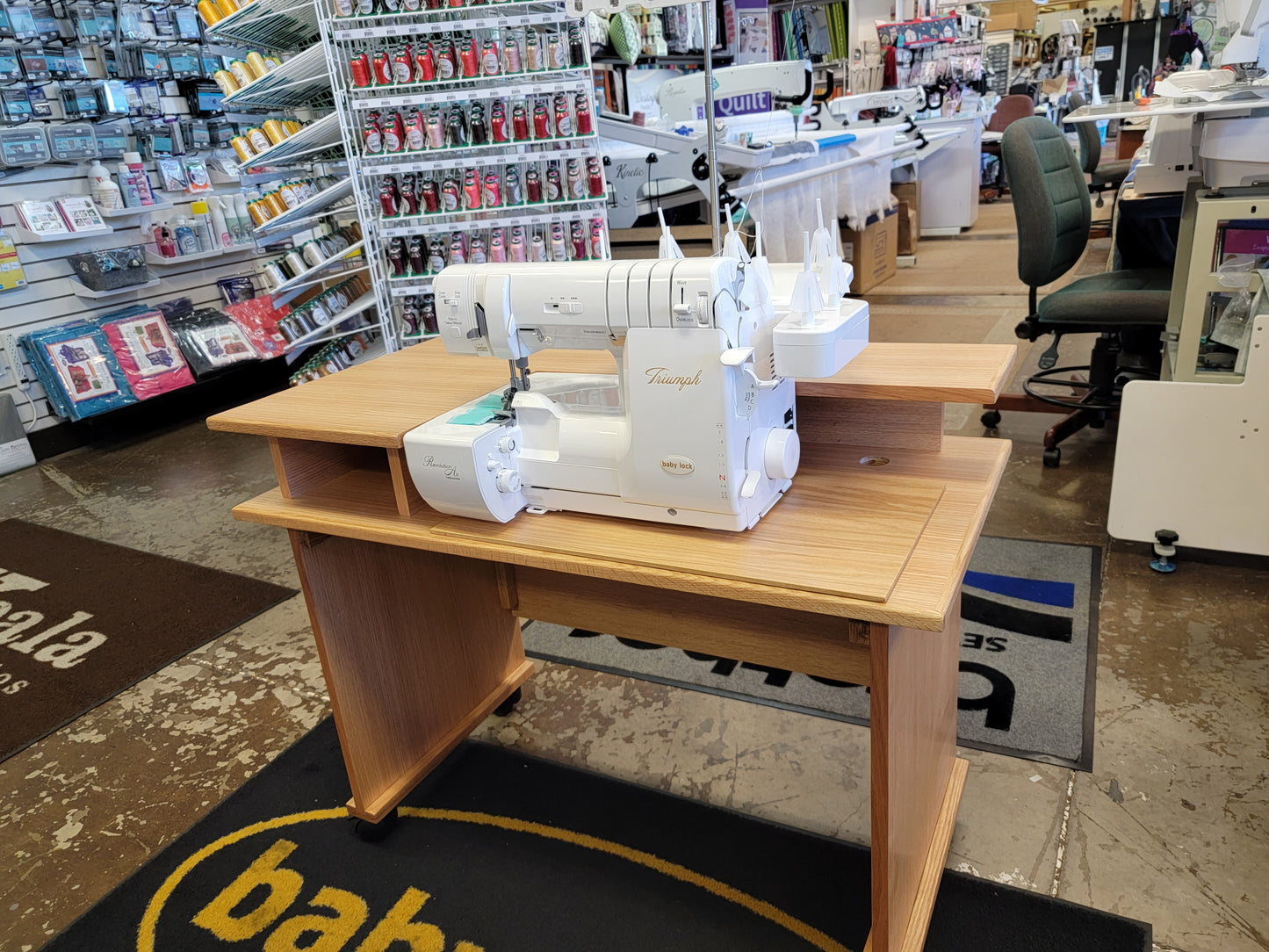 Unique Sewing Furniture's 527 Serger Cabinet