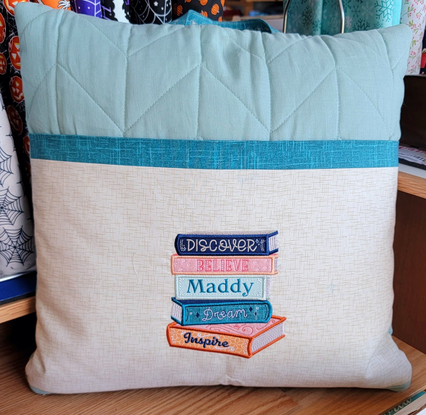 April 2022 - Kimberbell Dealer Club: Storybook Pocket Pillow