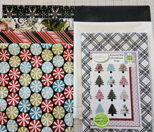 Moda Under the Christmas Tree Table Runner Fabric Kit with Pattern