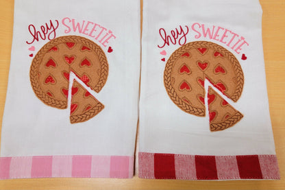January 2023 - Kimberbell Digital Dealer Club: Hey Sweetie Pie Towel FABRIC KITS AND DESIGN