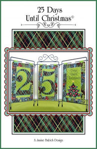 Janine Babich 25 Days Until Christmas Table Top Display Design
