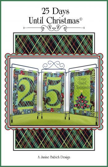 Janine Babich 25 Days Until Christmas Table Top Display Design