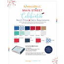 Kimberbell Main Street Celebration Bench Pillow Kit - Fabric Only KIT-MASMSC  DOES NOT COME IN THE BOX