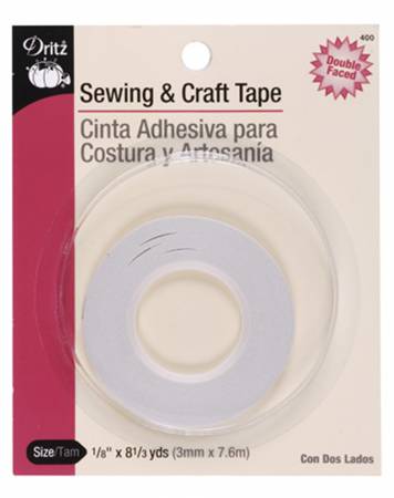 Dritz Basting Tape 1/8in x 8 1/3yds # 400 Sewing & Craft Tape