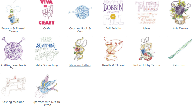 OESD Viva Le Craft Embroidery Design