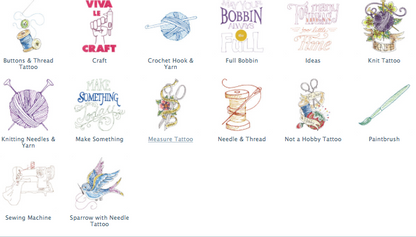 OESD Viva Le Craft Embroidery Design