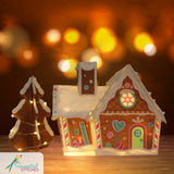 Load image into Gallery viewer, OESD/Scissortail Stiches Freestanding Candy Cottage 51257