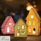 Load image into Gallery viewer, OESD/Scissortail Stitches Freestanding Little Lighted Village 51265