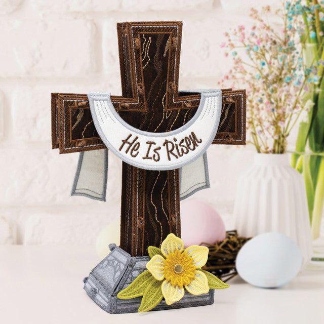 Freestanding Easter Cross 51321