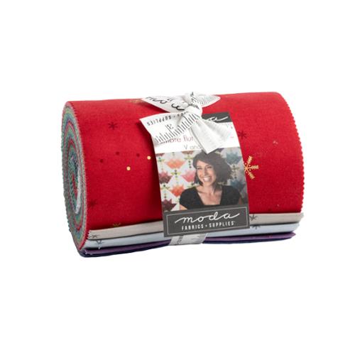 Moda Ombre Flurries Metallic Fabric Collection Precuts